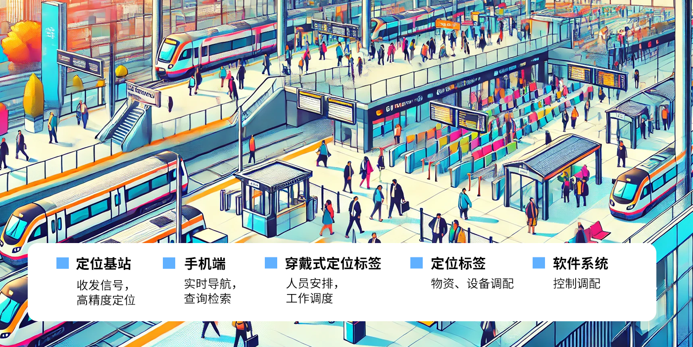 交通樞紐-uwb交通定位系統(tǒng)交機(jī)場通uwb無線定位智能交通樞紐uwb高精度定位系統(tǒng)解決方案