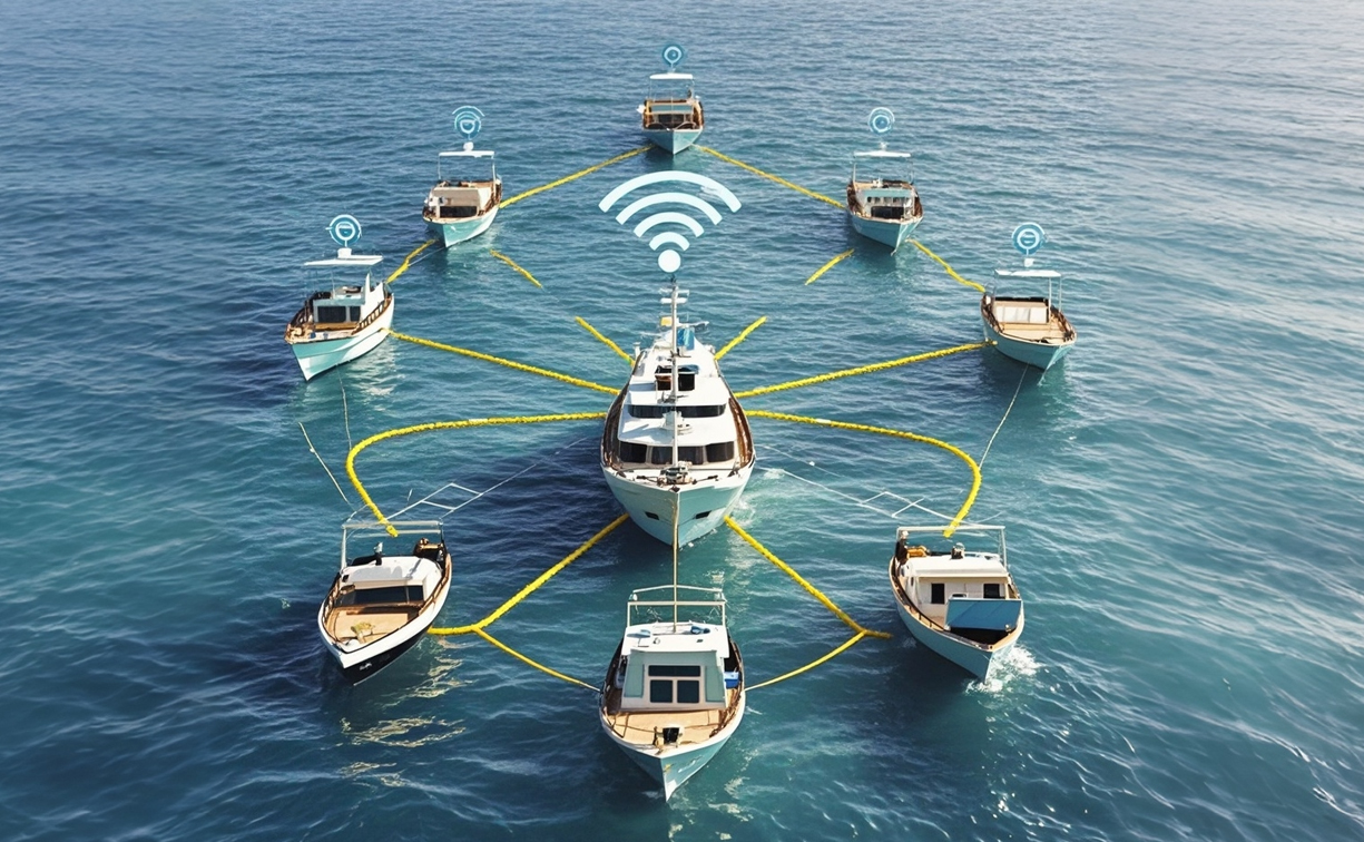 海上傳輸-海上遠距離無線通信模塊艦船編隊海上通信系統(tǒng)MESH自組網(wǎng)絡